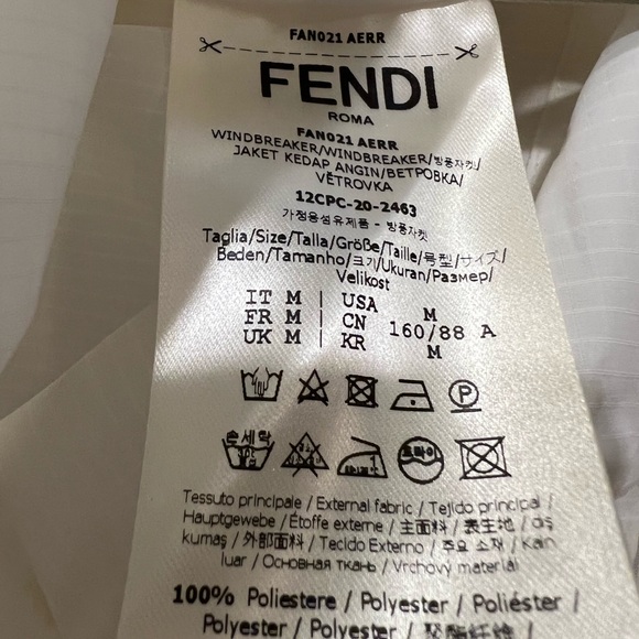 Womens Fendi reversible rain jacket. - Picture 11 of 15